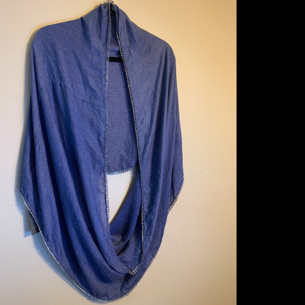 NTW Dark Navy Women’s All Chained Up Loop Scarf